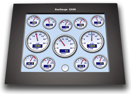 digital touch screen all weather display