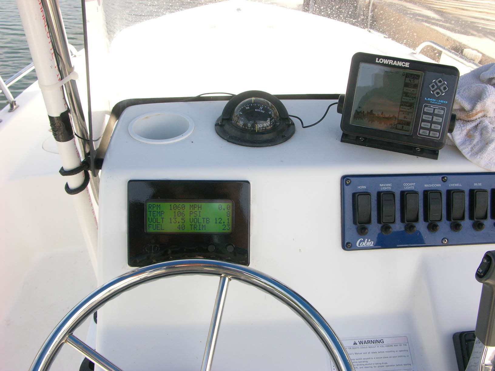 yamaha outboard lcd display factory